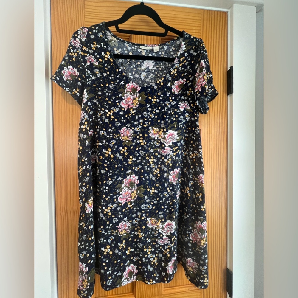 Hinge 90s Inspired Mini Sundress with Pockets